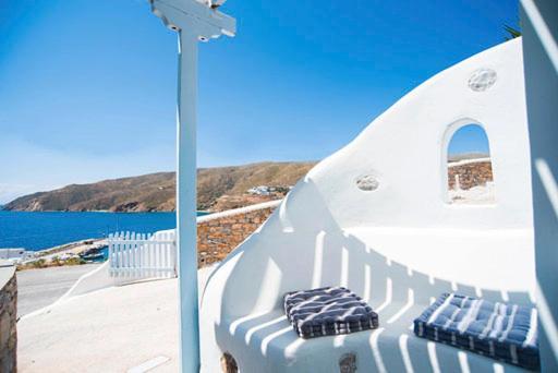 Hotel The Big Blue Ormos Aigialis Exterior foto