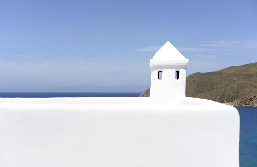Hotel The Big Blue Ormos Aigialis Exterior foto