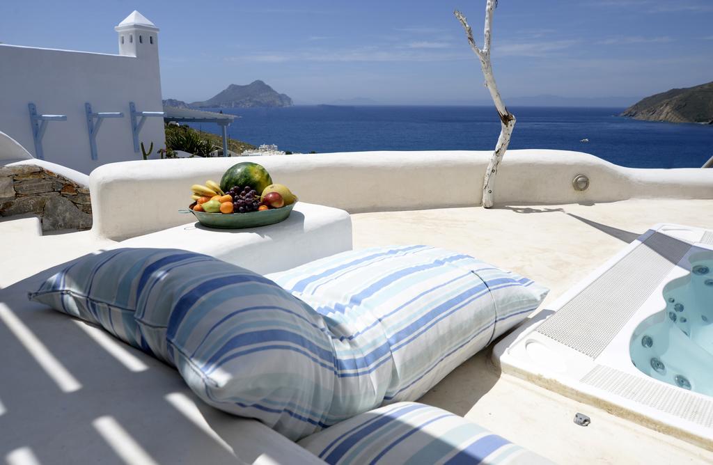 Hotel The Big Blue Ormos Aigialis Exterior foto